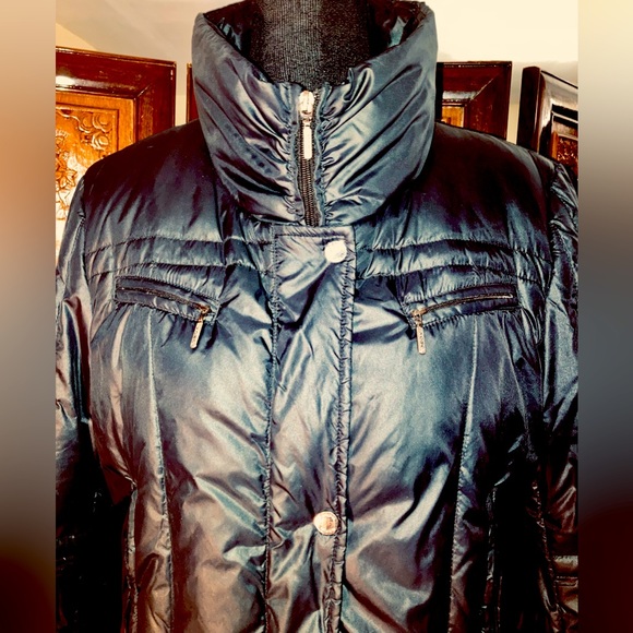 Geox Respira Puffer Quilted Feather Down Coat - Picture 2 of 16